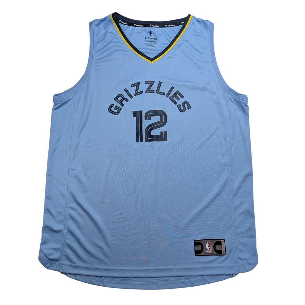 Fanatics Ja Morant Memphis Grizzlies Fast Break Jersey Mens XL Light Blue